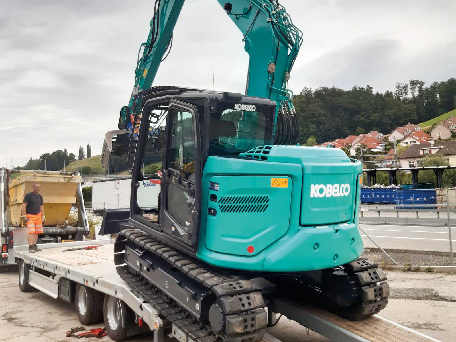 Kobelco SK 75 SR-7 für Angelo Raetzo AG, Alterswil