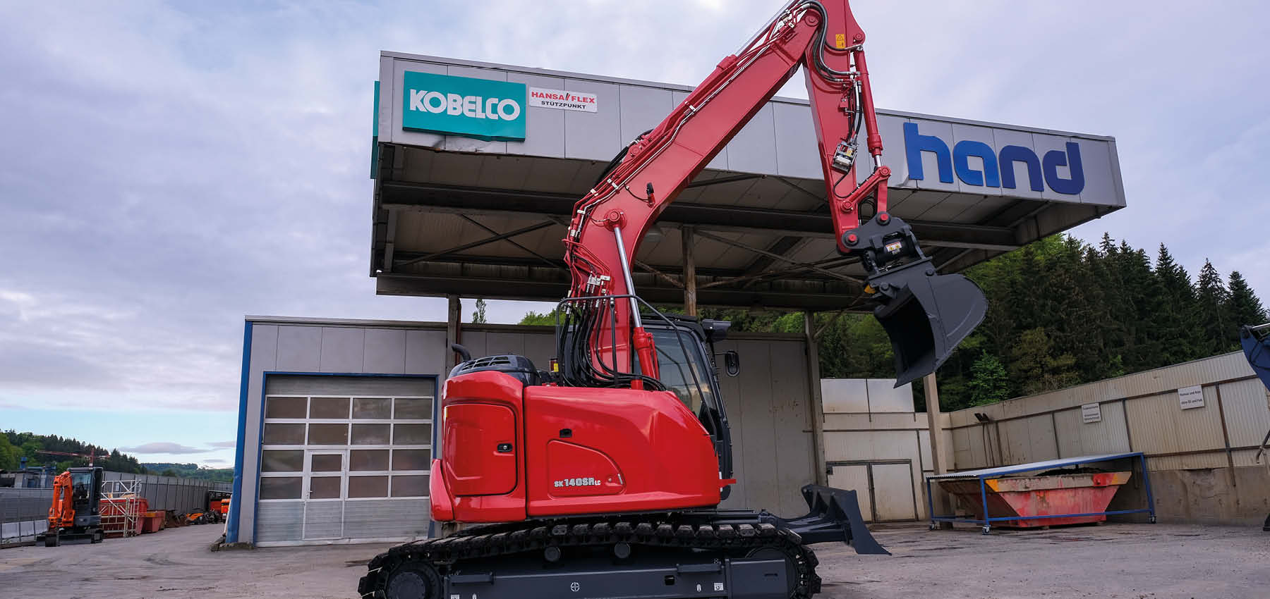 KOBELCO SK 140 SR LC-7 für Zurbuchen Bau GmbH